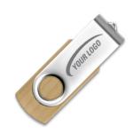 Customized logo 2Gb Swivel Wooden USB flash drive for Photographers good wood