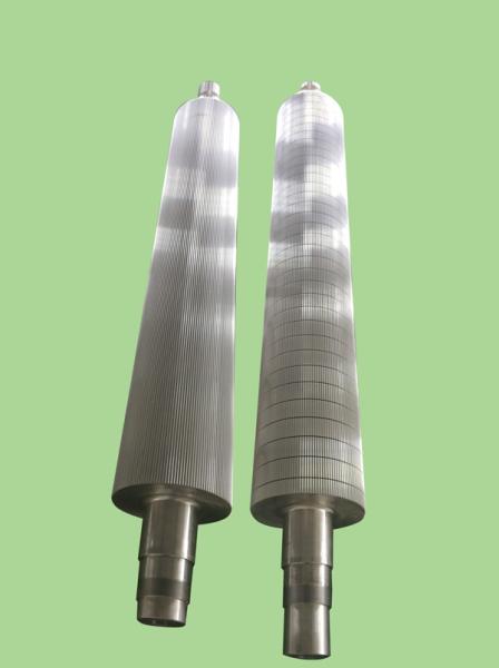 Buy cheap Forged HV1250 B Flute Tungsten Carbide Corrugating Rolls from wholesalers