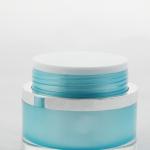 15G Luxury Waist Empty Plastic Jar For Skin Care Cream Acrylic Cream Jar