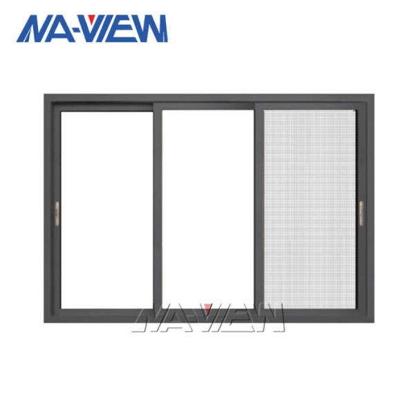 Buy cheap CE Aluminium Sliding Windows Triple Slider Window for Residential House from wholesalers