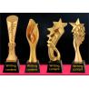 Buy cheap Medal Style Custom Resin Trophies Gold Or Silver Plated from wholesalers