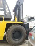 Strong Power Manual Used Diesel Forklift Truck Convenient Manipulation