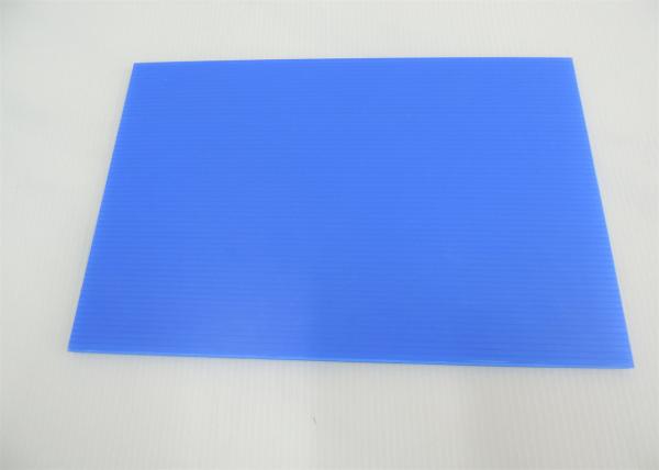 Buy cheap Corrosion Resistance PP Corrugated Plastic Sheets 12mm Fluted from wholesalers