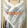 Buy cheap Crochet Scarf Women Pashmina Fur Designer Wrap Scarf Handmade Crocheted Multiwearing from wholesalers