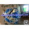 Buy cheap Colorful 1.0mm PVC Sphereing Ball , Football With Inflatable Balls from wholesalers
