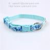 Buy cheap Stylish double layered ribbon puppy collar, polyester dog collars from wholesalers