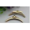Buy cheap Bag accessories Light Gold Zinc Alloy OX Horn Metal Turn Lock from wholesalers