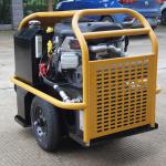 Electrical Starting 27HP Gasoline Hydraulic Power Unit 5GPM 8GPM 16GPM Folw