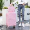 Buy cheap Wholesaler Customized ABS Riding Luggage Great Price 4 Wheels Trolley Bag Children Travel Suitcase Sets from wholesalers