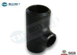 SCH 80 Industrial Pipe Fittings Carbon Steel Equal Tee For Waste Treatment