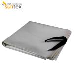 High Temperature Resistance Graphite Coated Fiberglass Cloth For Splash