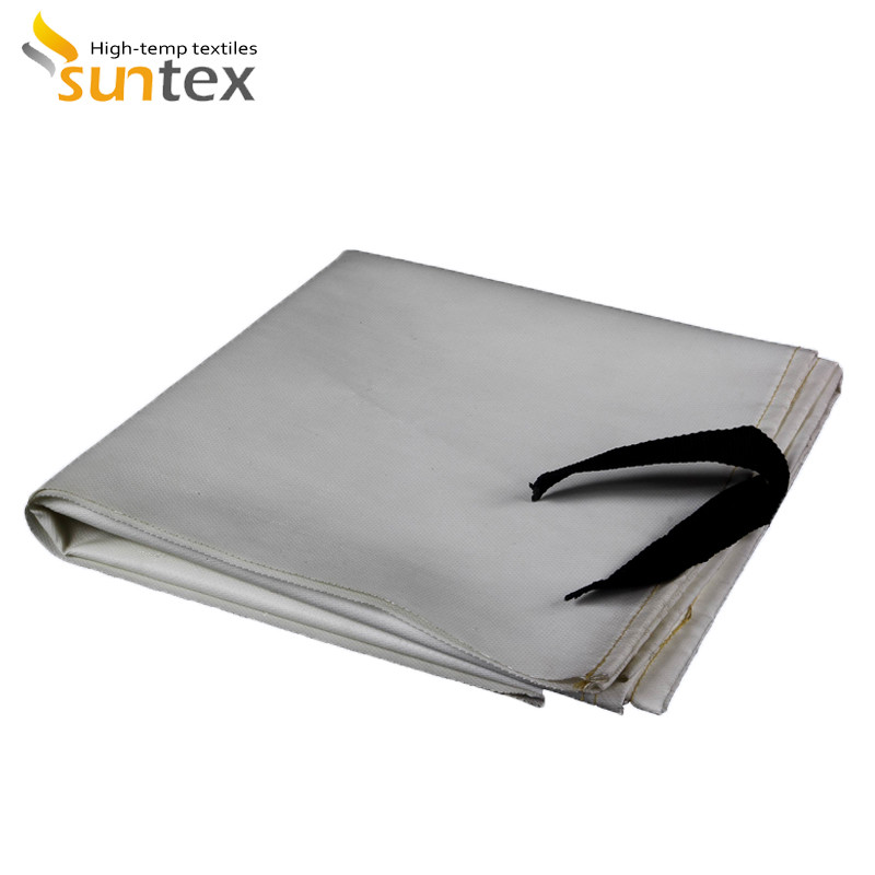 High Temperature Resistance Silicone Coated Fiberglass for Fireproof Curtain Welding Curtain Smoke Curtain