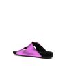 Buy cheap JBSL0312 Fuchsia Womens Soft Bottom Slippers Double Vintage Metal Clasp from wholesalers