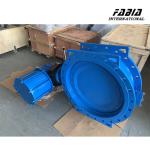 16 Inch Forklift Pneumatic Hard Seal Butterfly Valve For Petrochemical Industry