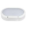 Buy cheap Oval Outdoor LED Bulkhead Black And White 15W 80lm/w CE/RoHS Approved from wholesalers