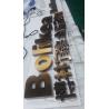 Buy cheap Outdoor Engraving 3D Backlit Signage / Custom 3D Metal Signs 2500K from wholesalers