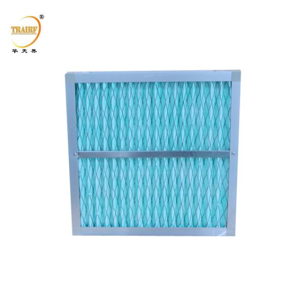 Buy cheap G4 F5 F6 F7 F8 F9 Pre Pleated Media Filter Industrial Panel Air Filter For Laminar Flow Hood from wholesalers