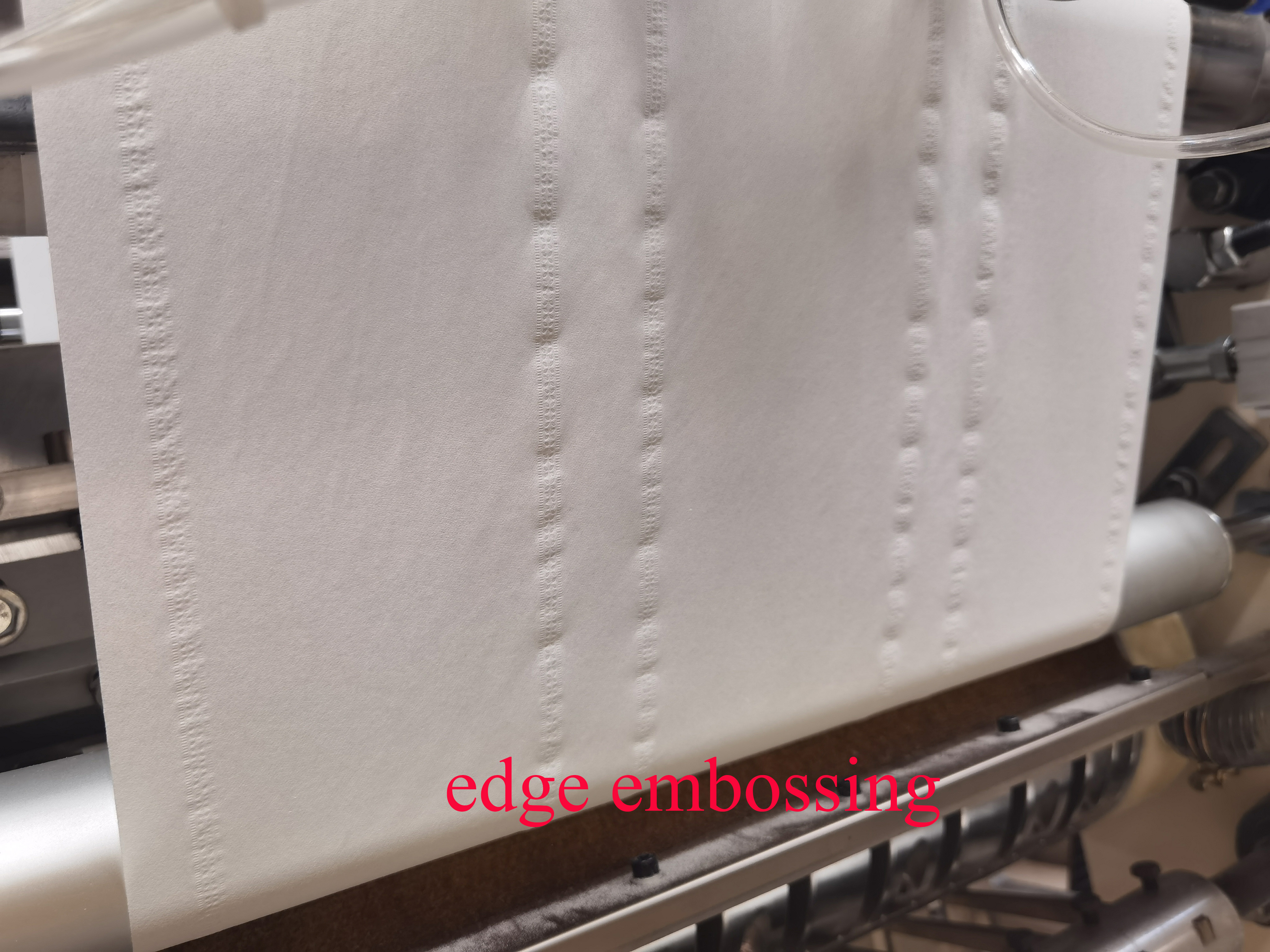 High Capacity Hand Towel Face Tissue Making Machine 7 Lines V Interfolded