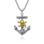 Buy cheap Classic Shape Stainless Steel and Gold Pendants Necklaces for Men Anniversary from wholesalers