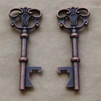 Buy cheap Die casting antique key shape beer bottle opener, innovative wedding favor, product