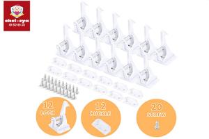 Wholesale Child Safety Drawer Lock Baby Spring Lock Invisible Child Safety Cabinet Locks from china suppliers