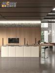 Plywood Carcase Inox Storage Industrial Stainless Steel Kitchen Cabinet for
