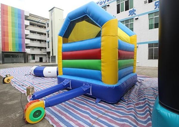Buy cheap Colorful Simple Inflatable Bounce House / Kids Bouncy Castle from wholesalers
