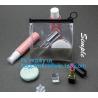 Buy cheap fashion thick clear retail custom printed pvc slider zipper bag, mini plastic zipper cosmetic slider zip bags with print from wholesalers