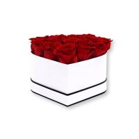 Buy cheap PET Window Cardboard Flower Boxes CMYK Heart Gift Boxes product