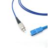 Buy cheap Blue SS Single Mode Fiber Patch Cord G625D Pre Terminated Fiber Cable from wholesalers