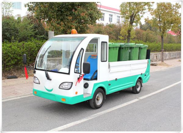 Buy cheap Electric Four Wheel Garbage Transfer Vehicle 30km/H Top Speed from wholesalers