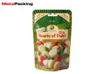 Retort Mylar Heat Seal Bags , Packaging Microwavable Rice Pouches Custom