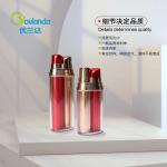 Plastic Airless Bottle Double Tube Airless Pump Bottles Skincare Vacuum Bottles
