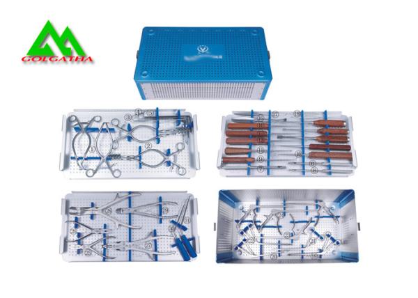 Buy cheap Special Surgical Medical Instrument Kit For Lumbar Vertebrae Metal Material from wholesalers