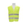 Buy cheap 100% Polyester 180GSM Lattice High Visibility Workwear Fluorescent Safety Vest from wholesalers