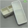 Buy cheap 2 Compartments Disposable Sugarcane Pulp Condiment Dispenser-Eco-Friendly Bagasse Food Packaging Container Manufacturer from wholesalers