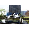 Buy cheap Polished Mirror Stainless Steel Outdoor Sculpture For Public Decoration from wholesalers