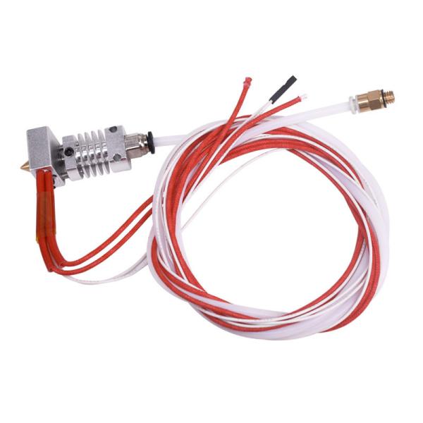 Buy cheap CR-10 Aluminum Heating Block Red 3D Printer Extruder Kit 12/24V 40W from wholesalers