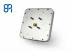 Gain 6dBic UHF Small RFID Antenna 128*128*20MM Size Double Waterproof Design