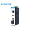 Buy cheap 12-48V DC Input Industrial Media Converter 10/100Mbps Single Mode Fiber 20km SC Fiber Port from wholesalers