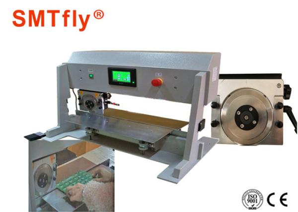 Buy cheap Heavy Duty V Cut PCB Depanelizer Machine 0.6~3.5mm Cutting Thickness SMTfly-1A from wholesalers