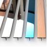 Buy cheap 8K HL Stainless Steel Tile Trim Edge Square Colored For Interior Decoration from wholesalers