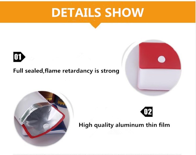 Aluminium Foil EVA PVC Outdoor Cigarette Ashtray Personalized Recyclable Travel