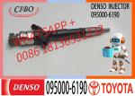 High Quality Diesel Fuel Injector 095000-6190/095000-7390 23670-30100 for TOYOTA