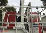4x2 Drive 25 Meters Working Height Aerial Ladder Fire Truck Short Adjust Time