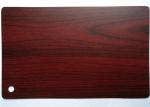 Matte Pvc Wood Grain Surface Vinyl Roll Adhesive For Shaped MDF