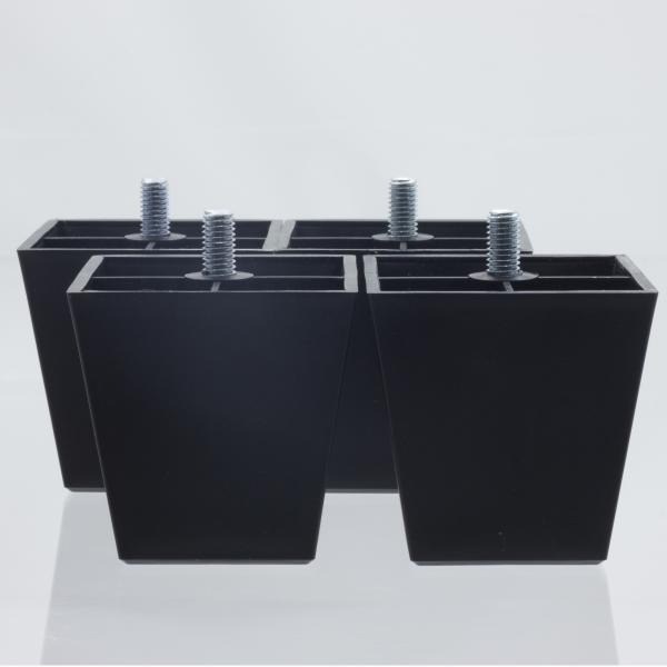 Buy cheap 65mm Height PP Plastic Furniture Feet Adjustable Furniture Legs For Bed With 5/16 Bolt from wholesalers