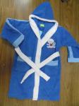 Buy cheap cotton woven terry fabric embroidered boy hooded Bath Robes from wholesalers