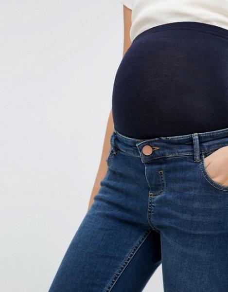Buy cheap Blank Style Womens Maternity Jeans , Autumn Long Maternity Pants Full Length from wholesalers