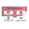 Buy cheap EU Power Adapter Infrared Therapy Light Wavelength 660nm 850nm 1400W Upgrade Your Health Routine from wholesalers